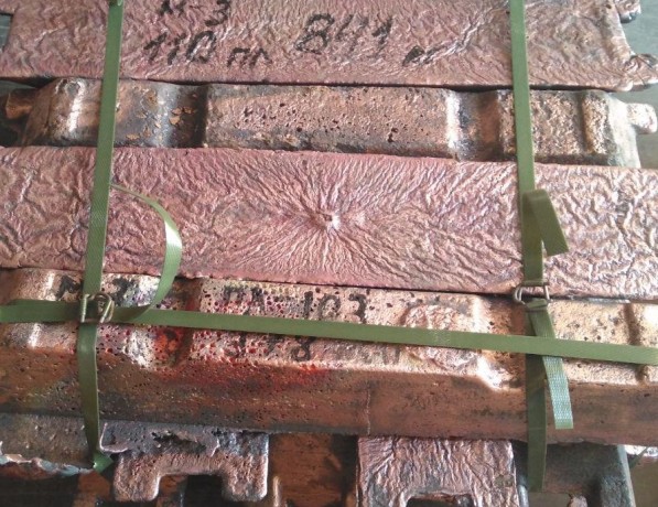 Чушка бронзовая БрО4Ц7С5 ГОСТ 18175-78 фото