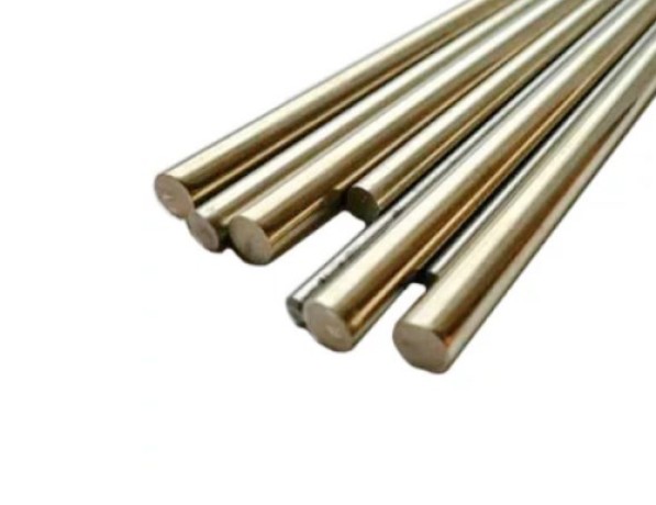 Мельхиоровый пруток тянутый круглый мягкий МН25 25 мм ТУ 48-21-191-72 фото