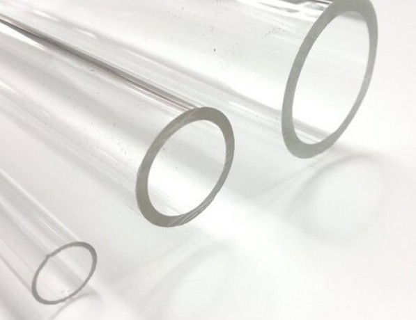 Оргстекло труба круглая прозрачная PLEXIGLAS 4х30х22х2000 мм фото