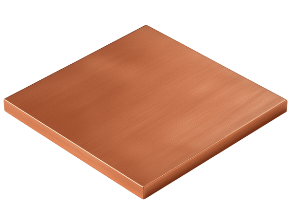 Плита бронзовая г/к БрНХК2,5-0,7-0,6 10 мм ГОСТ 23859-79 фото