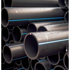 Полиэтиленовая труба гофрированная гибкая легкая оранжевая фото