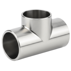 Тройник нержавеющий равнопроходной фланцевый фото