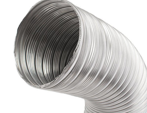 Труба алюминиевая прессованная круглая гофрированная вентиляционная А7 185х15 мм ГОСТ 18482-79 фото